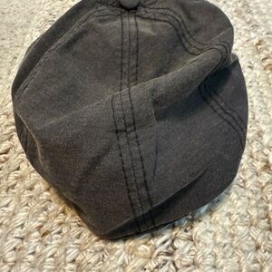Men's Gray Newsboy Cap